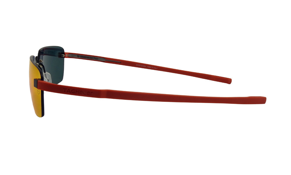 Lente Solar Tag Heuer FLEX Rojo