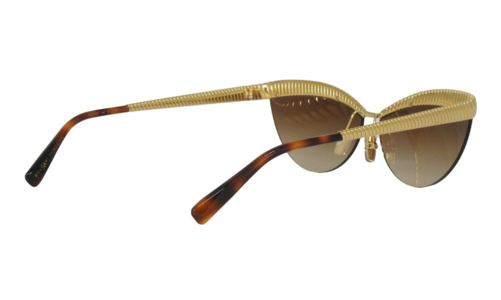 Lentes de Sol Bvlgari TUBOGAS Dorado