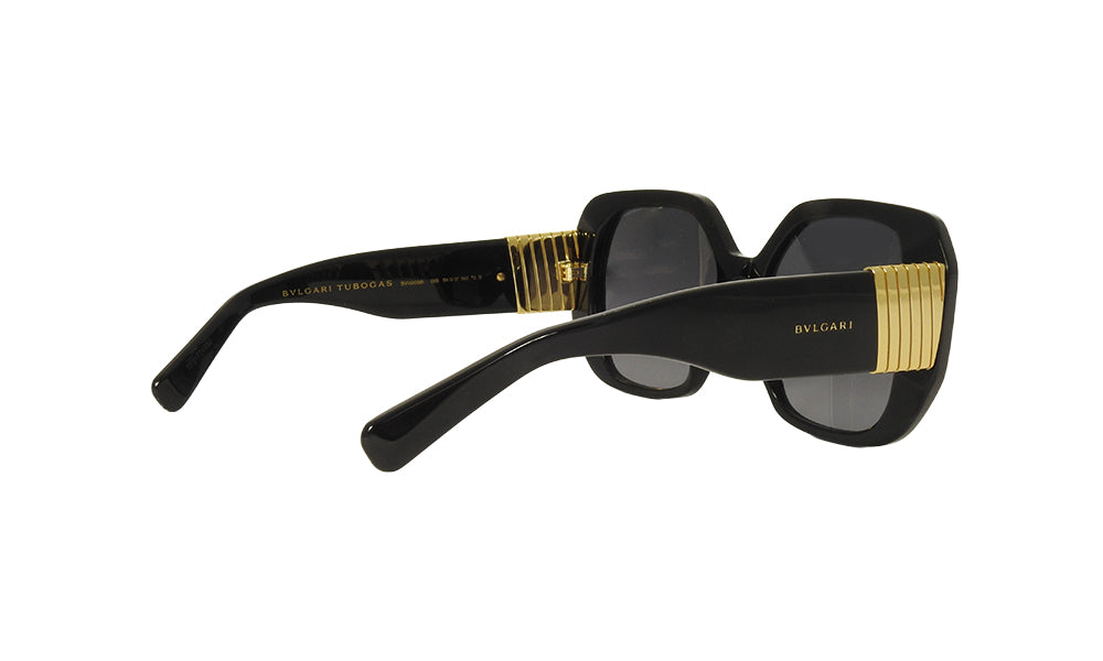 Lentes de Sol Bvlgari TUBOGAS Negro