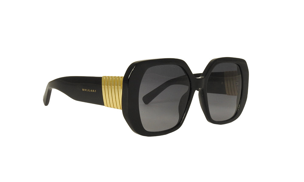 Lentes de Sol Bvlgari TUBOGAS Negro