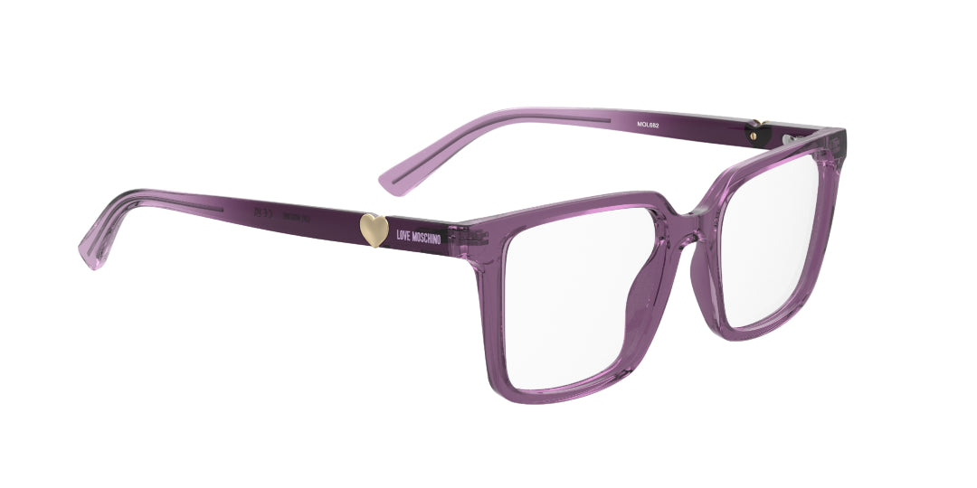 Lente Oftálmico Moschino MOL682 Morado