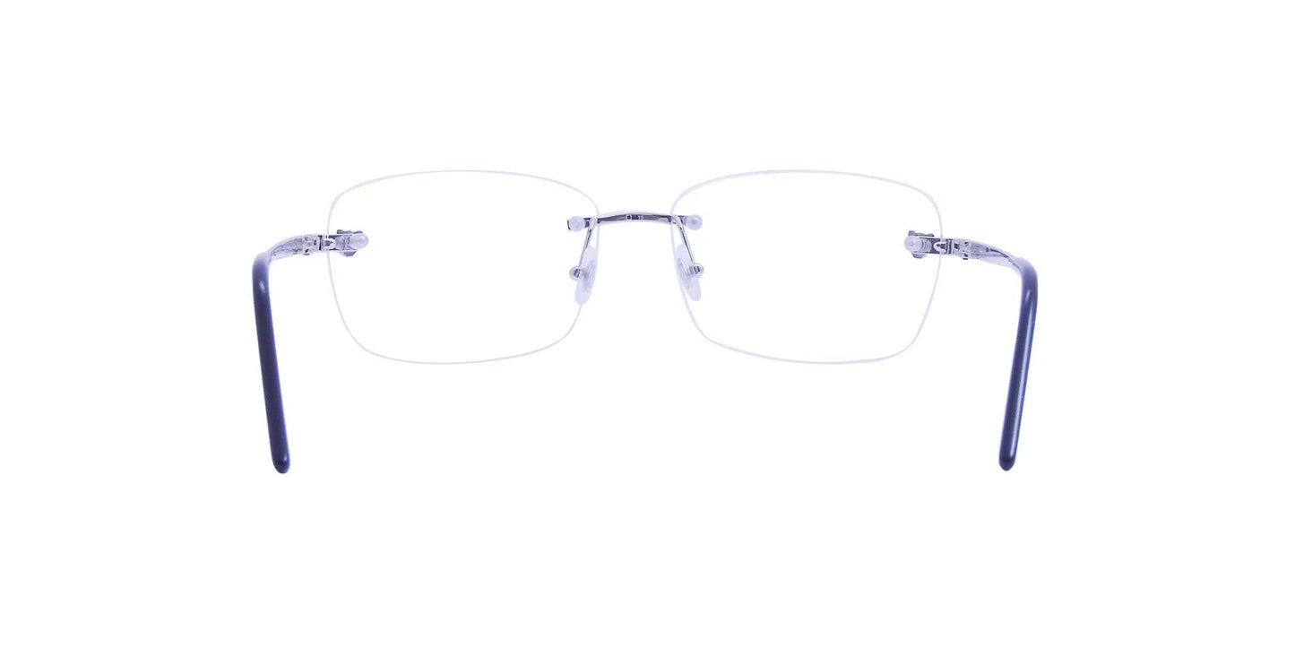 Lente Oftálmico Cartier CT0148O Plata-Ópticas LUX, Ve Más Allá