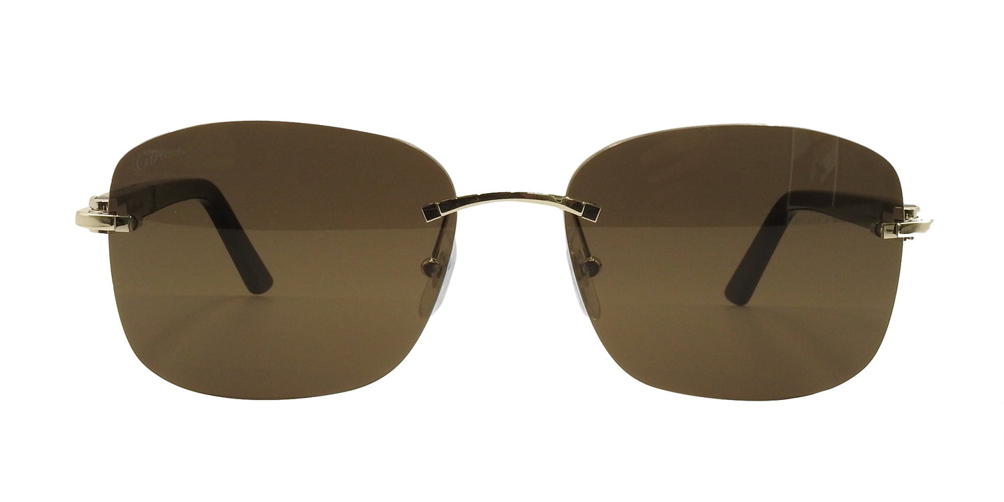 Lentes de Sol Cartier CT0227S Plata