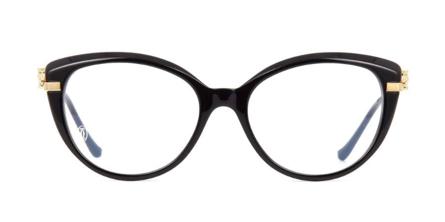 Lente Oftálmico Cartier CT0283O Negro