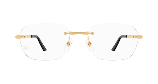 Lente Oftálmico Cartier CT0407O Dorado