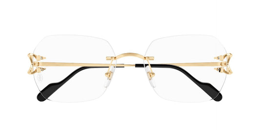 Lente Oftálmico Cartier CT0416O Dorado