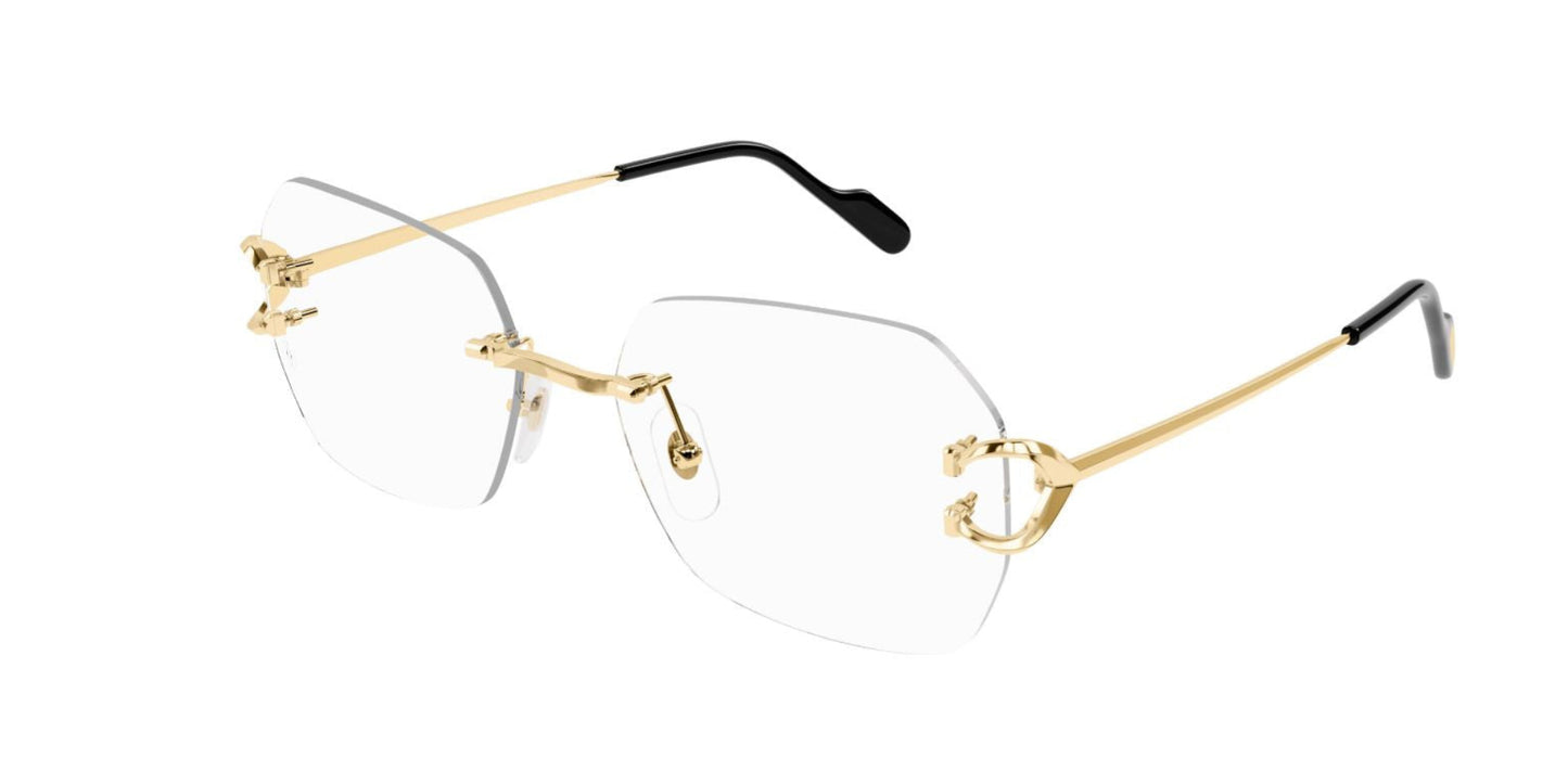 Lente Oftálmico Cartier CT0416O Dorado