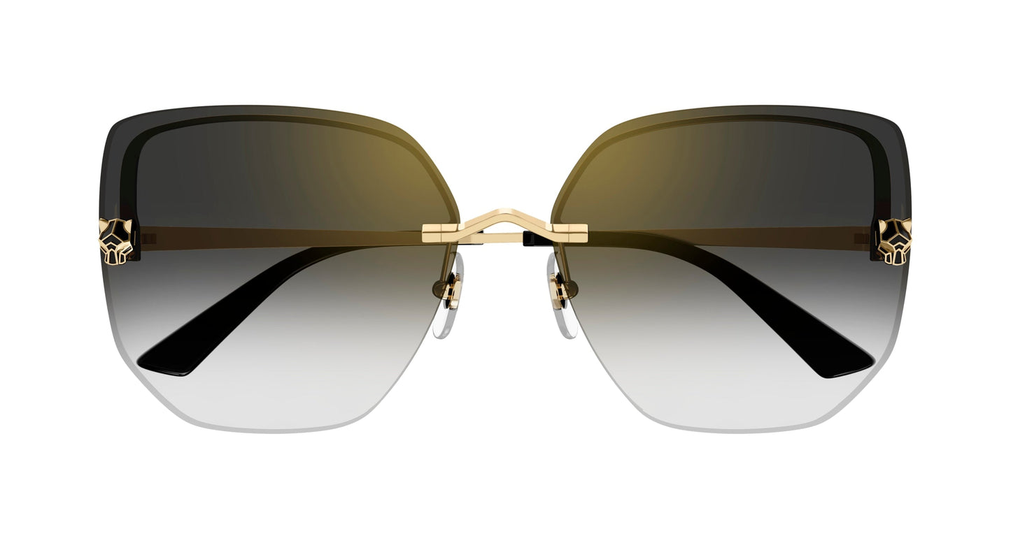 Lentes de Sol Cartier CT0432S Dorado