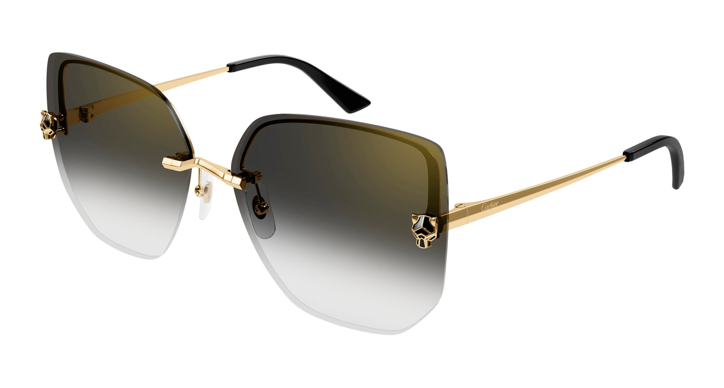 Lentes de Sol Cartier CT0432S Dorado