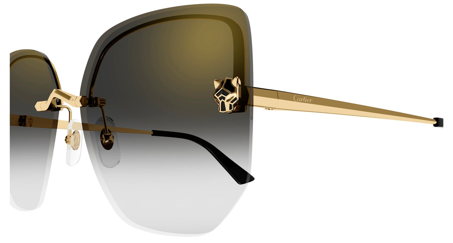 Lentes de Sol Cartier CT0432S Dorado