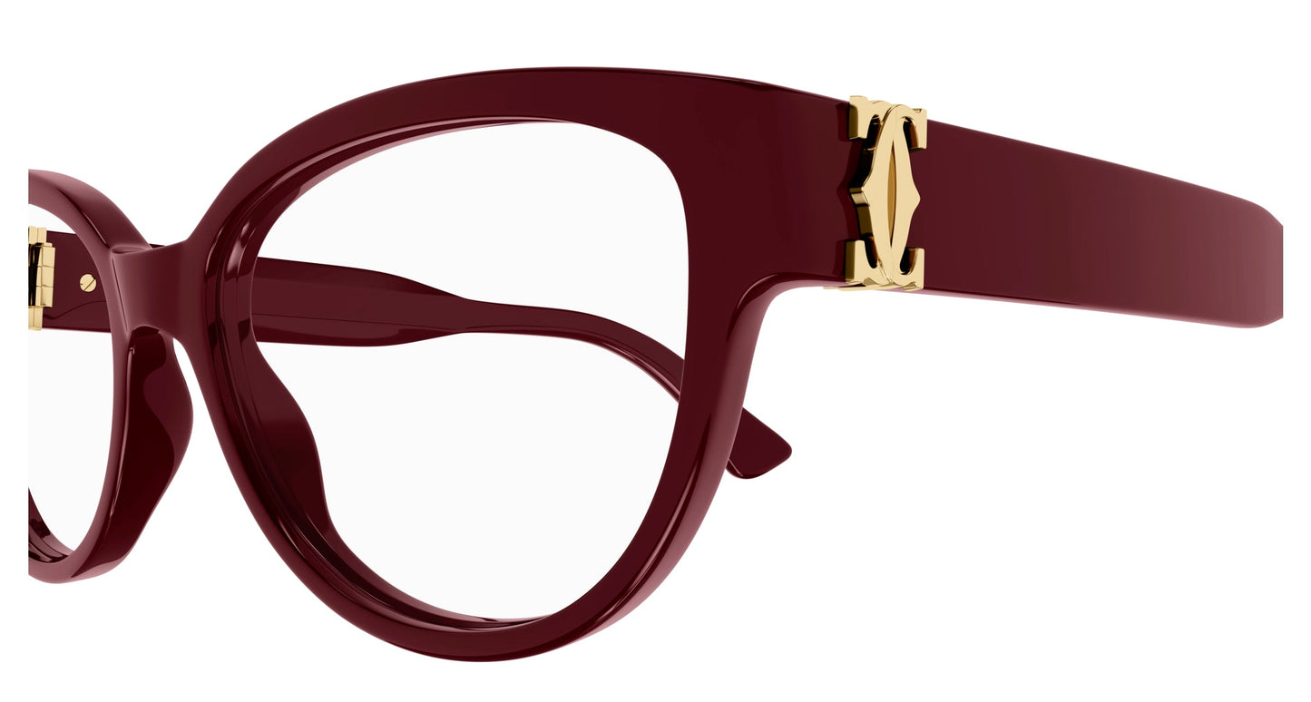 Lente Oftálmico Cartier CT0450O Vino