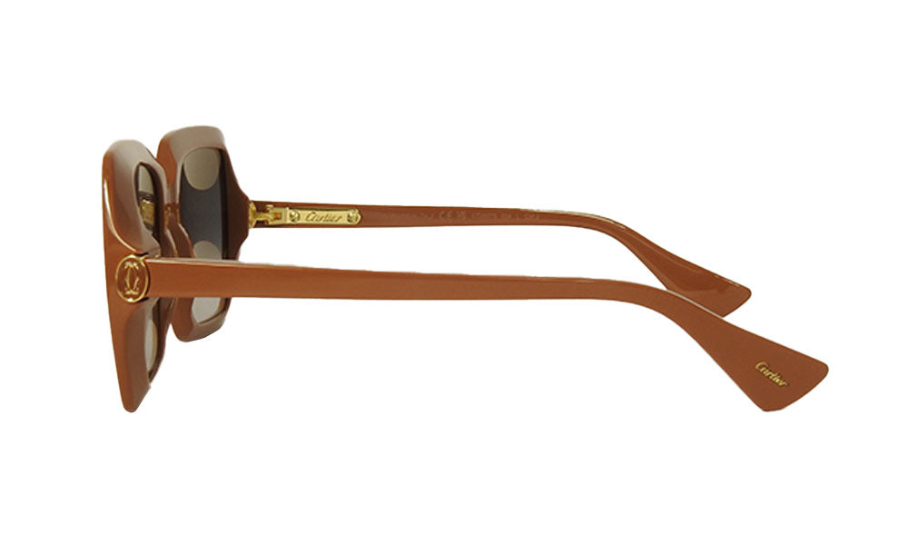 Lentes de Sol Cartier CT0507S Café