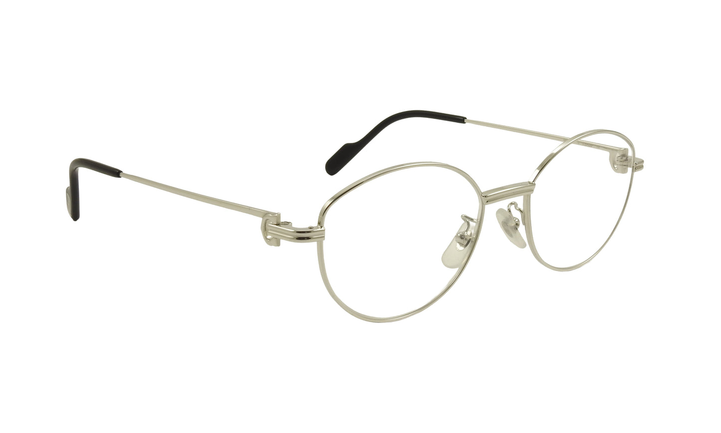 Lente Oftálmico Cartier CT0528OA Plata