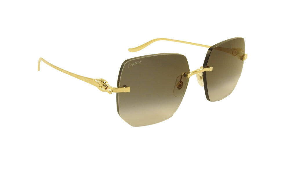 Lentes de Sol Cartier CT0549S Dorado
