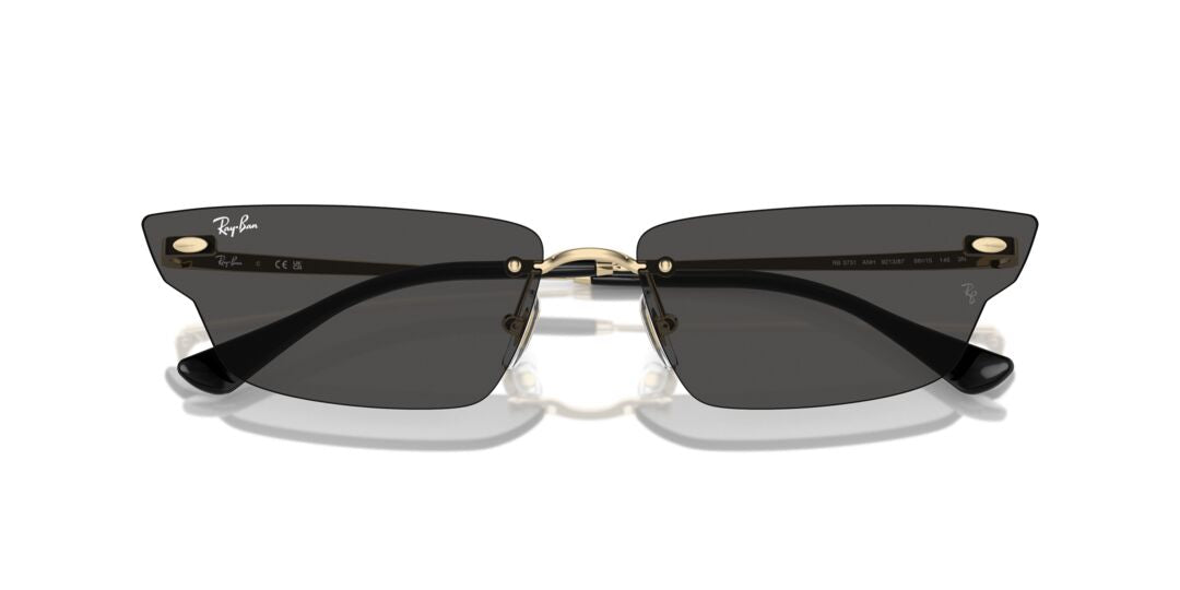 Lentes de Sol Ray Ban RB3731 ANH Bio Dorado