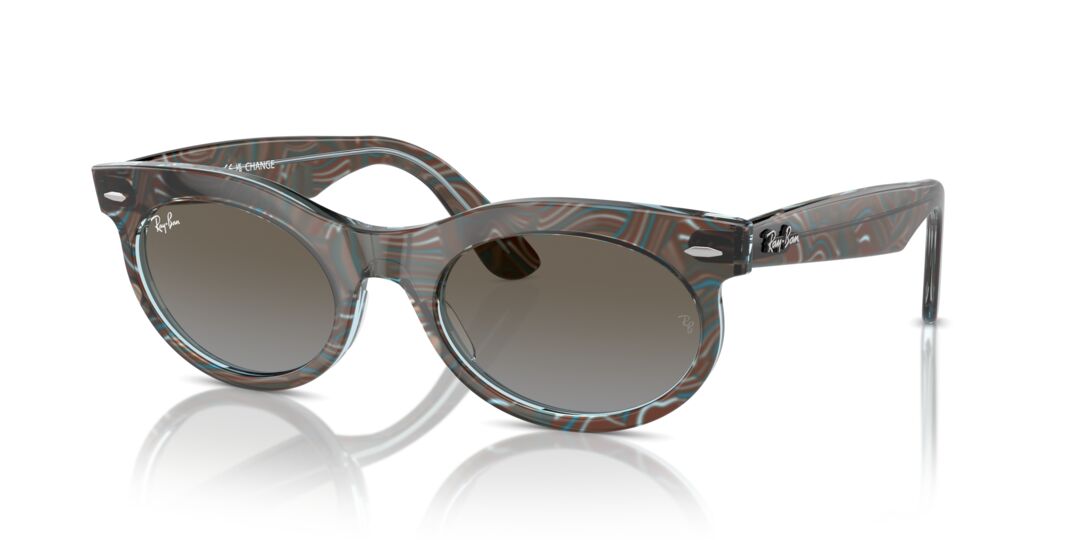 Lentes de Sol Ray Ban RB2242 Wayfarer Oval Change Azul
