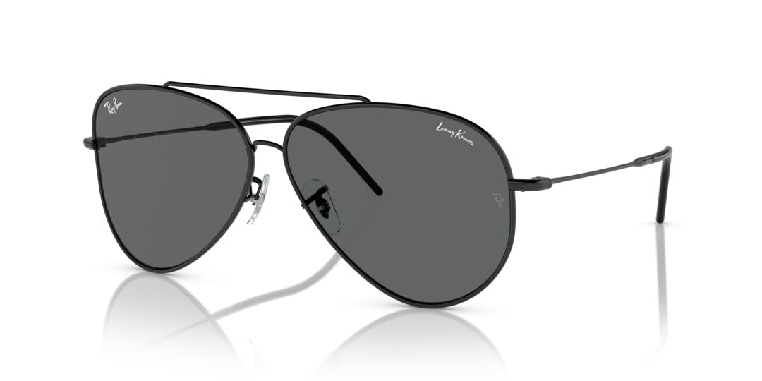 Lentes de Sol Ray Ban RBR0101S Aviator Reverse Lenny Kravitz Negro