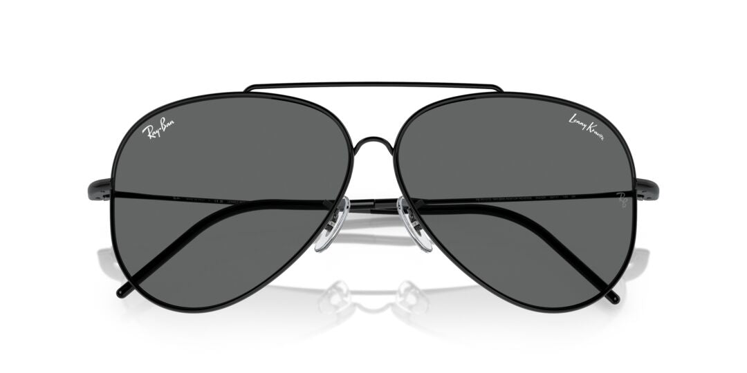 Lentes de Sol Ray Ban RBR0101S Aviator Reverse Lenny Kravitz Negro