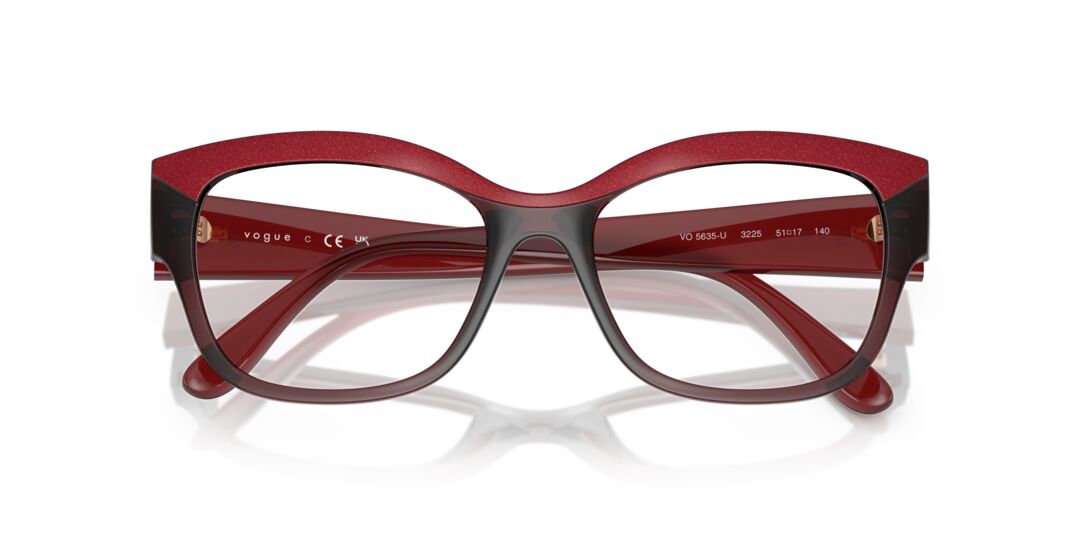 Lente Oftálmico Vogue Eyewear VO5635U Rojo