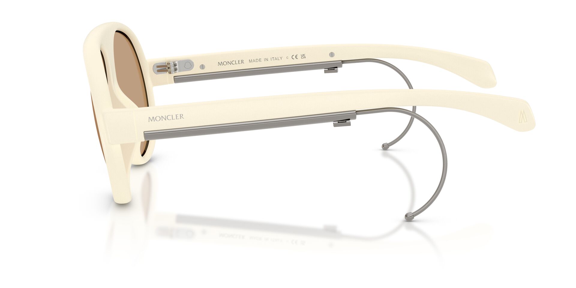 Lente Solar Moncler ME8007U Beige