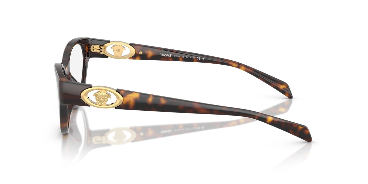 Lente Oftálmico Versace VE3372U Havana