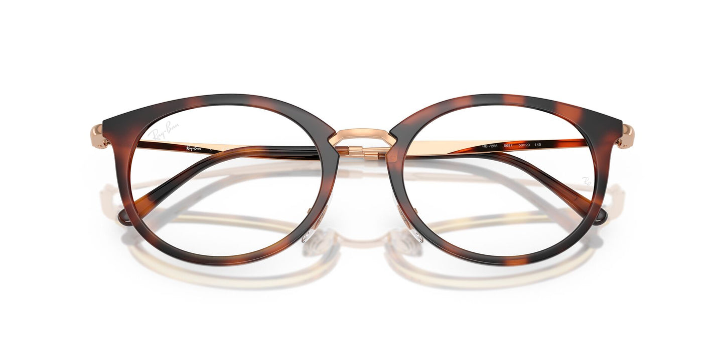 Lente Oftálmico Ray Ban RX7255 Havana