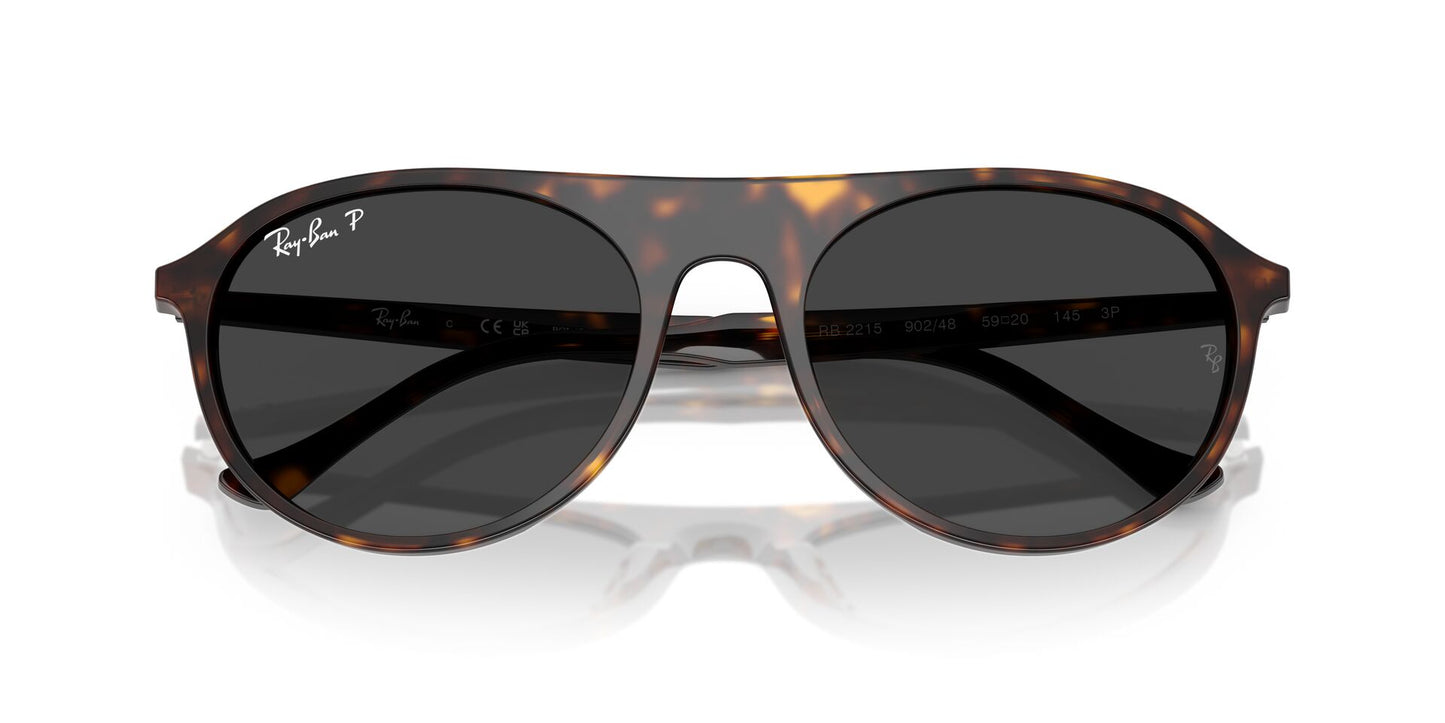 Lentes de Sol Ray Ban RB2215 Havana