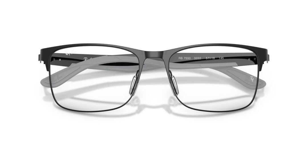Lente Oftálmico Ray Ban RX7550 Negro