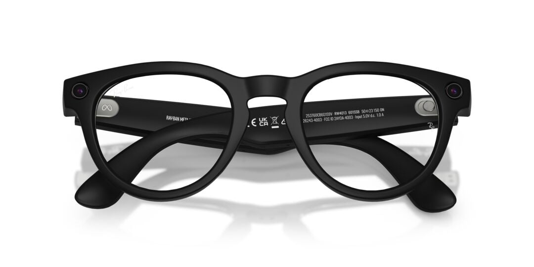 Lente Oftálmico Ray Ban Meta Headliner Gen. 2 Negro