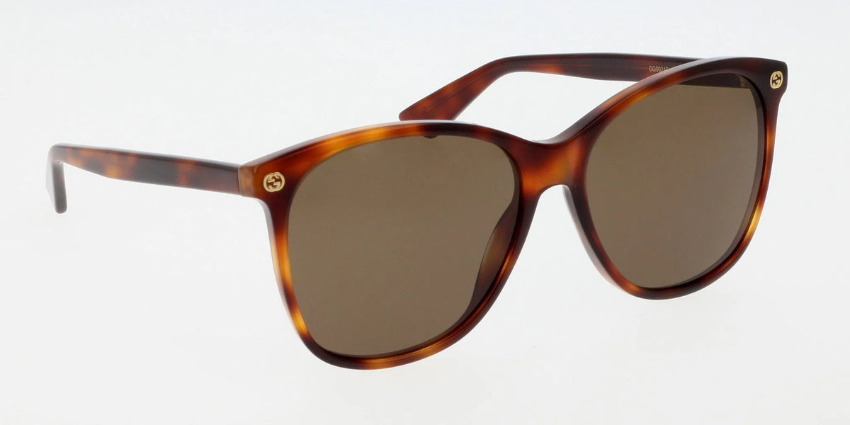 Lentes de Sol Gucci GG0024S Havana-Ópticas LUX, Ve Más Allá