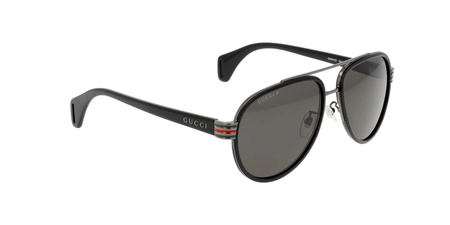 Lentes de Sol Gucci GG0447S Negro-Ópticas LUX, Ve Más Allá