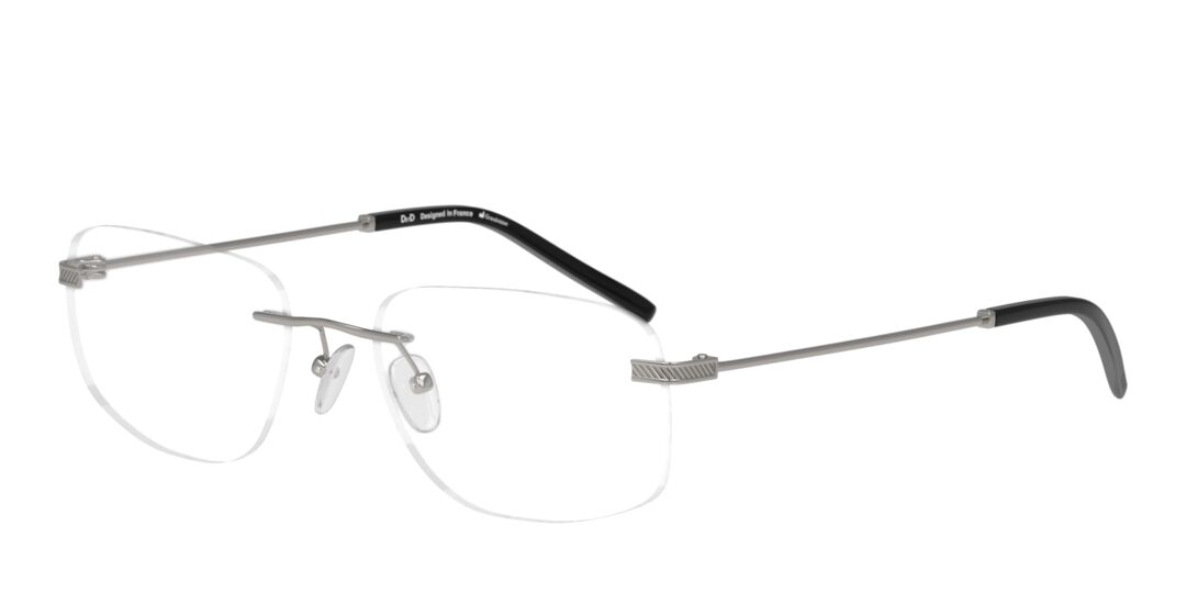 Lente Oftálmico D By D Titanium DBOM9029 Plata