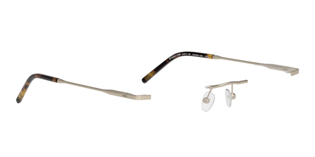 Lente Oftálmico D By D DBOM7005 Dorado