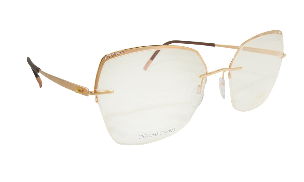 Lente Oftálmico Silhouette SI5546-JU Dorado