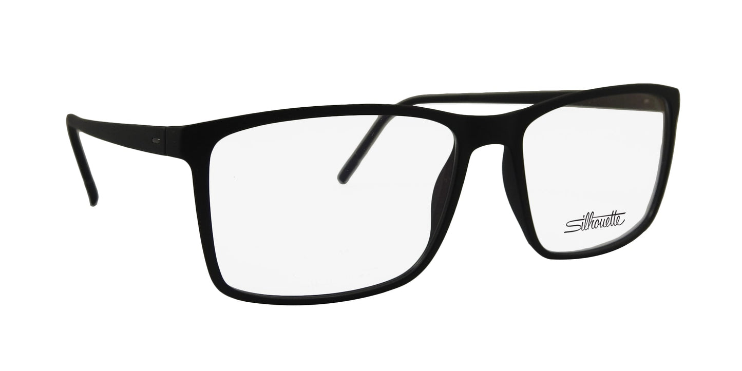 Lente Oftálmico Silhouette 2956 75 Negro