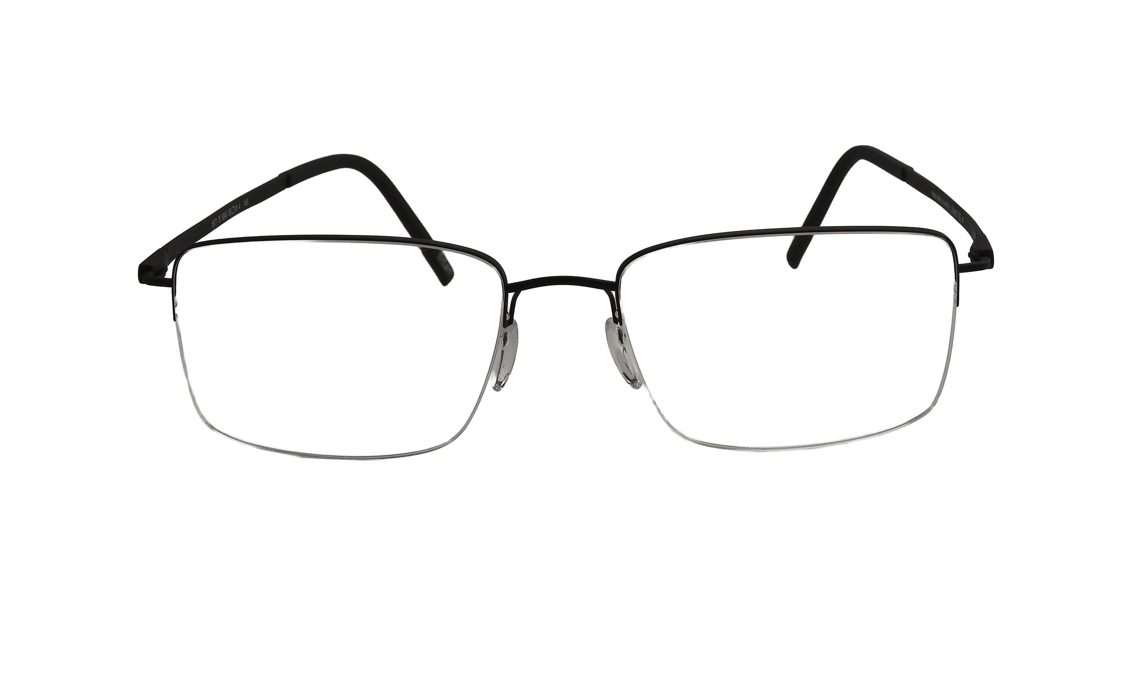 Lente Oftálmico Silhouette 5571 75 Negro