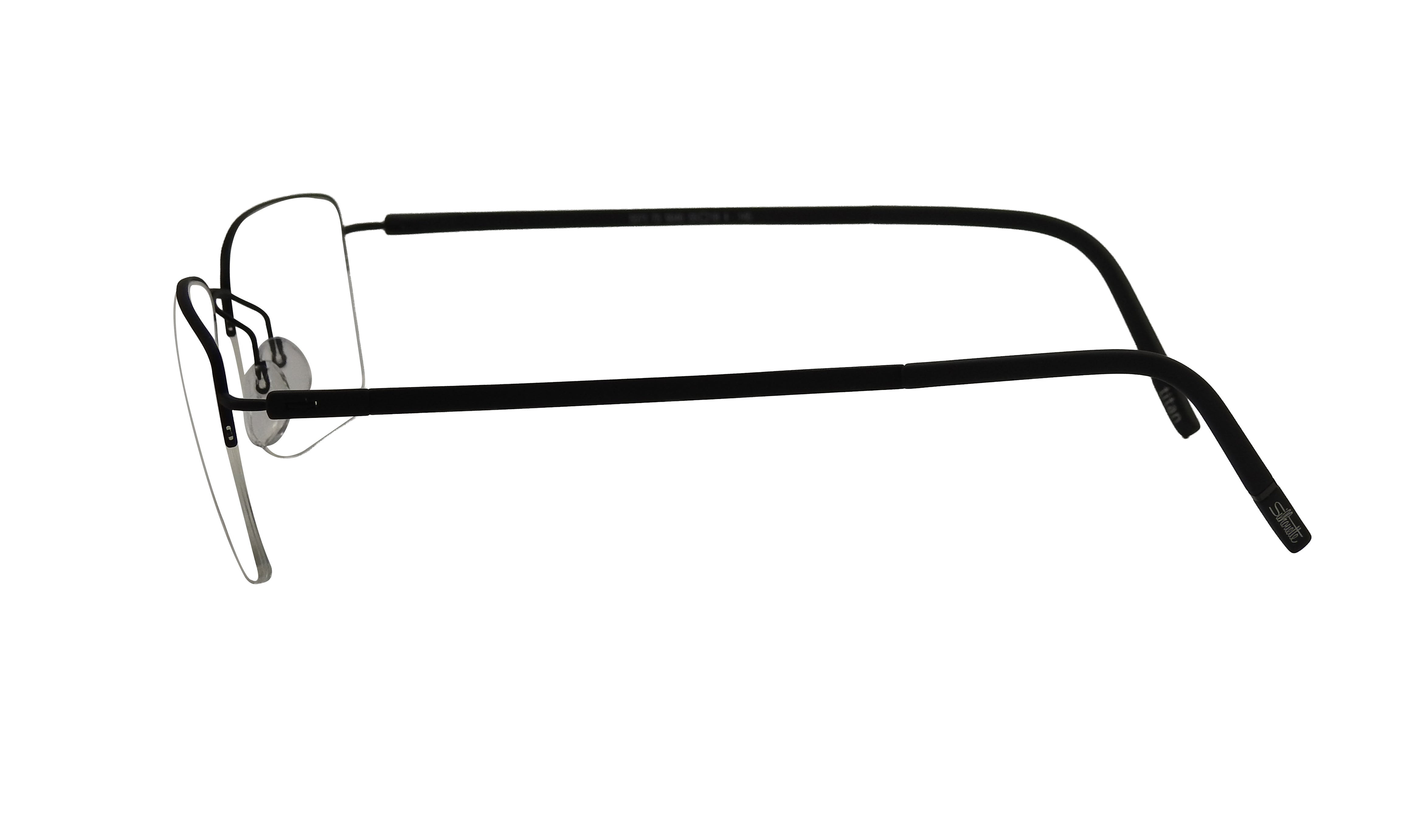 Lente Oftálmico Silhouette 5571 75 Negro