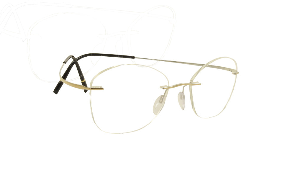 Lente Oftálmico Silhouette L022 Dorado