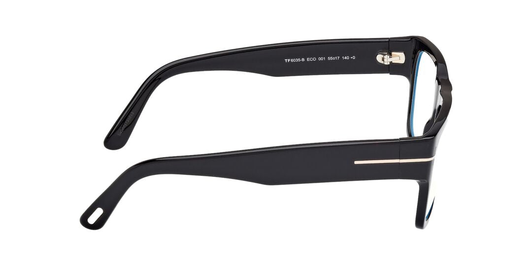 Lente Oftálmico Tom Ford FT6035-B Negro