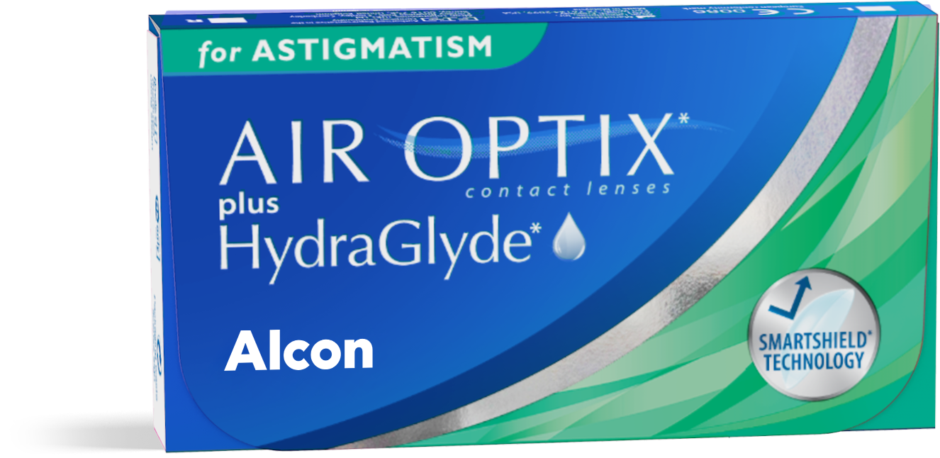 Lentes de Contacto Air Optix Hydraglyde para Astigmatismo