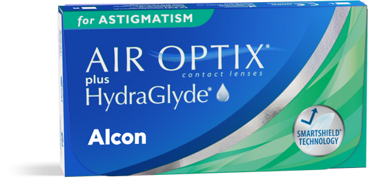 Lentes de Contacto Air Optix Hydraglyde para Astigmatismo