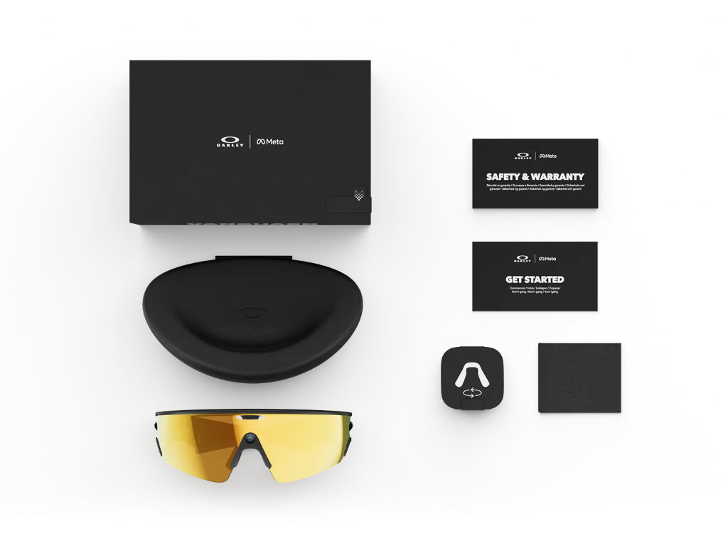 Lente Solar Oakley Meta Vanguard Prizm™ 24K Negro