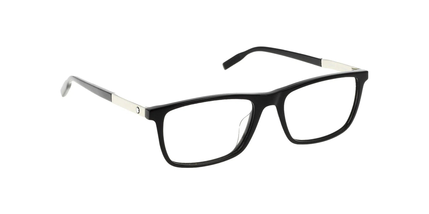 Lente Oftálmico Montblanc MB0021O Negro-Ópticas LUX, Ve Más Allá