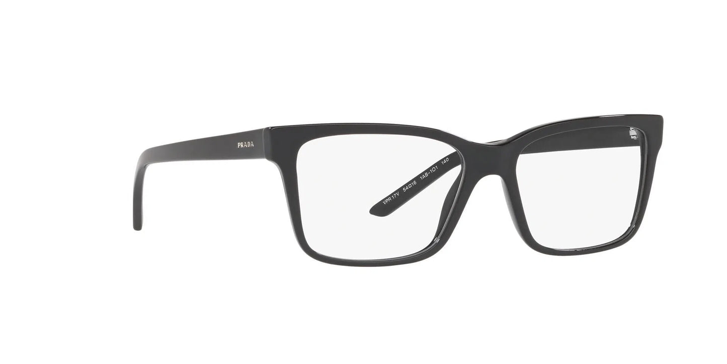 Lente Oftálmico Prada PR 17VV Negro-Ópticas LUX, Ve Más Allá