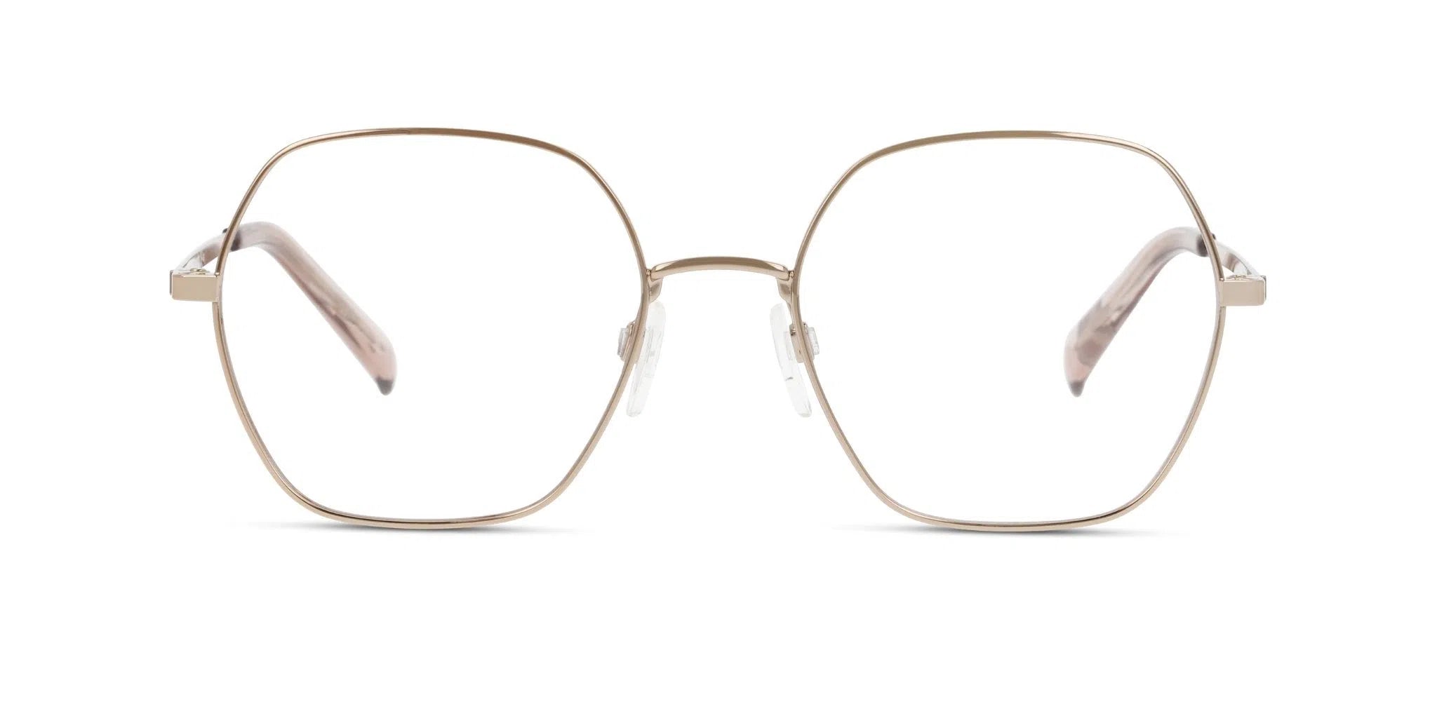 Anteojos Opticos Mujer Con Lentes Dorados Graduadas Ray Gafas