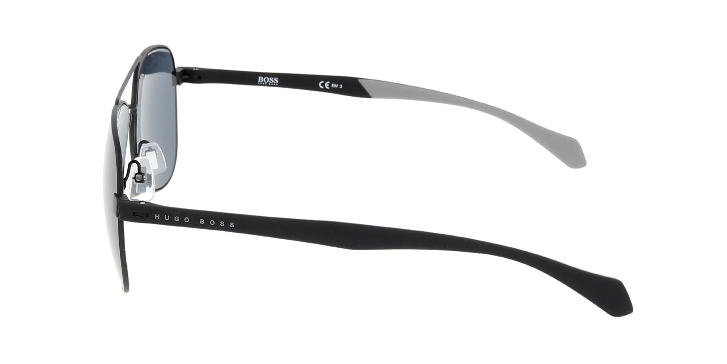 Lente Solar Boss BOSS 1077/S Negro-Ópticas LUX, Ve Más Allá