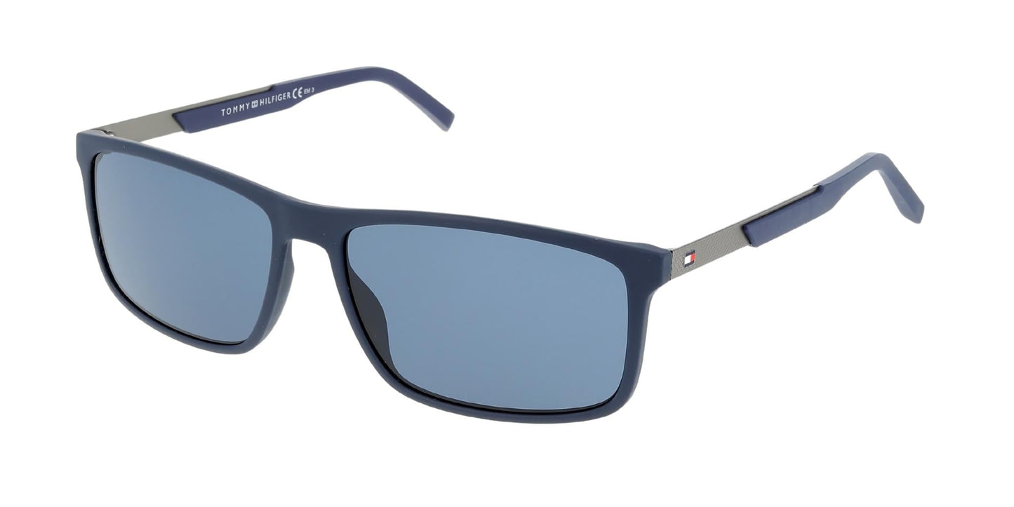 Lente Solar Tommy Hilfiger TH 1675/S Azul-Ópticas LUX, Ve Más Allá