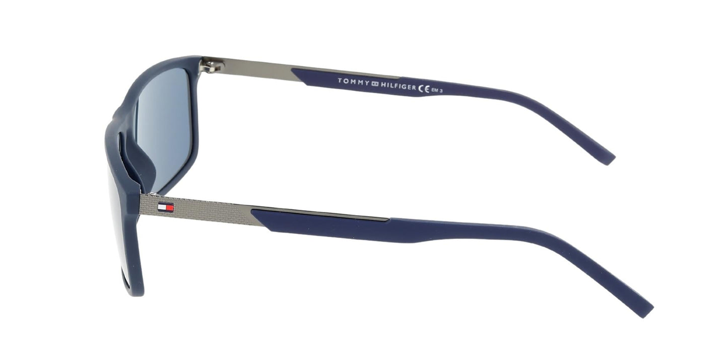 Lente Solar Tommy Hilfiger TH 1675/S Azul-Ópticas LUX, Ve Más Allá