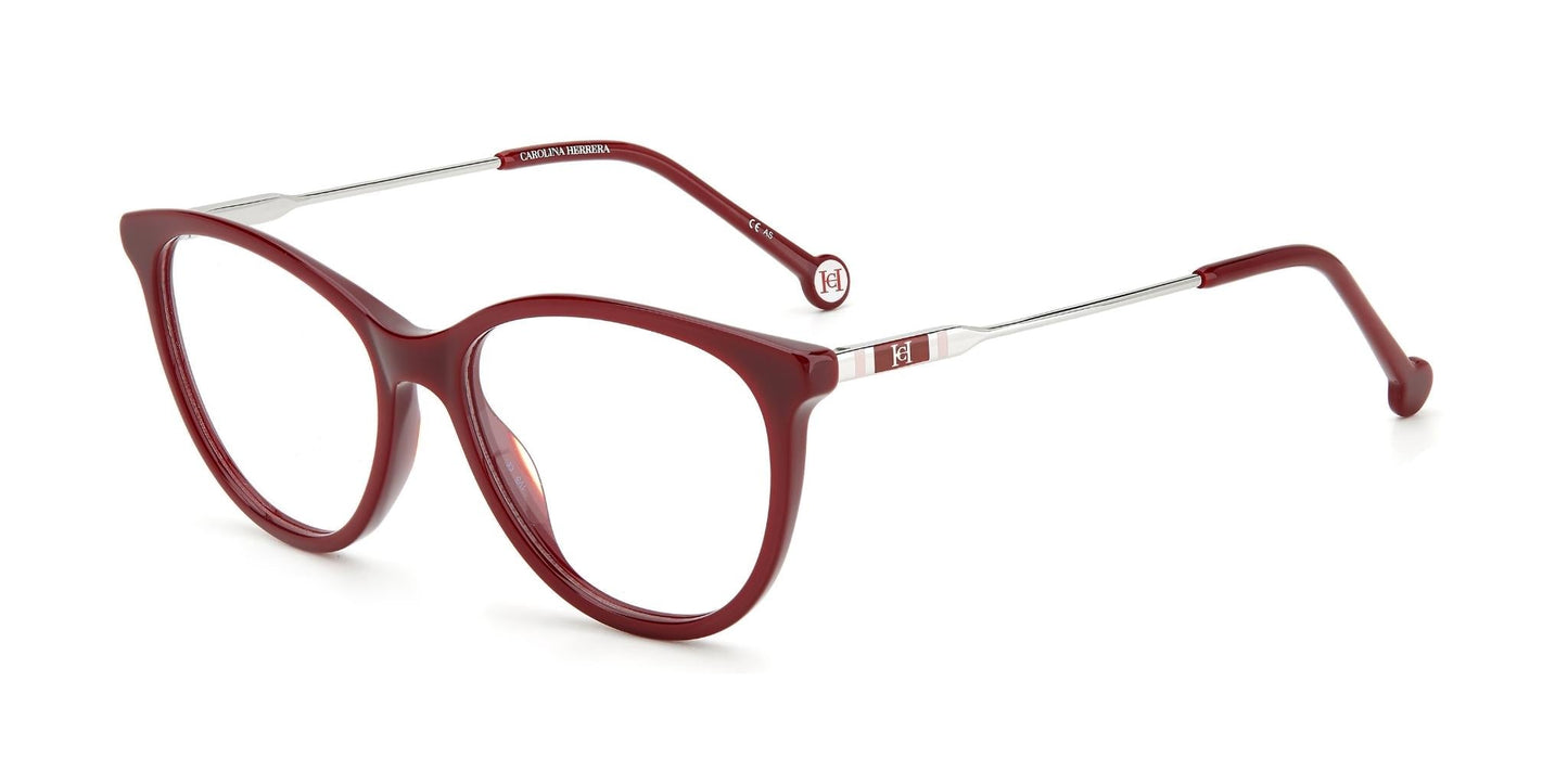 Lente Oftálmico Carolina Herrera CH0073 Rojo-Ópticas LUX, Ve Más Allá