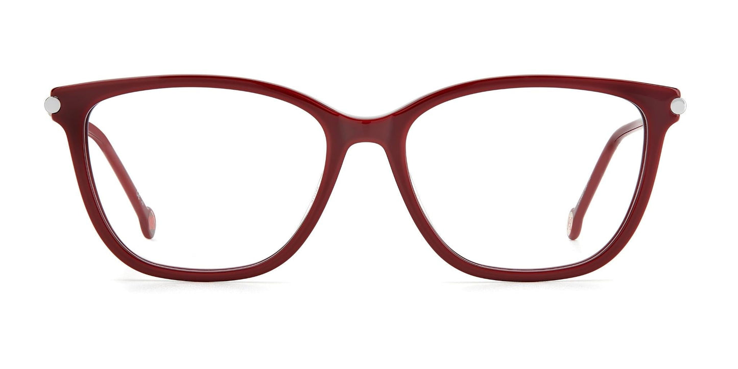 Lente Oftálmico Carolina Herrera CH0027 Rojo-Ópticas LUX, Ve Más Allá